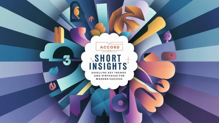 AccordShort Insights: Unveiling Key Trends and Strategies for Modern Success