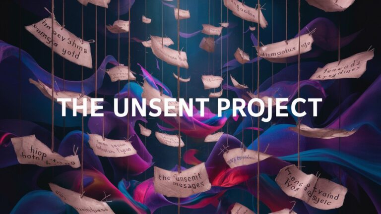 The Unsent Project: Unveiling the Power of Unspoken Words and Hidden Emotions
