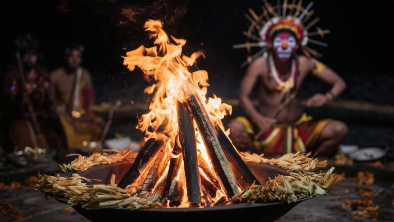 The Sacred Fire of Transformation: Exploring the Ancient Ritual of Homa