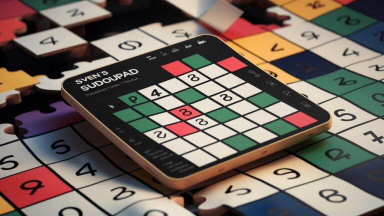 Sven's SudokuPad: Revolutionizing the Sudoku Experience for Enthusiasts and Beginners Alike