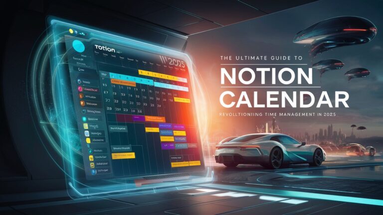 The Ultimate Guide to Notion Calendar: Revolutionizing Time Management in 2025