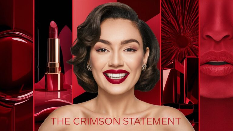 The Crimson Statement: Unlocking the Power of Dark Red Lipstick